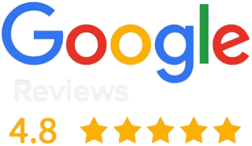 Google Reviews - 4.8 Stars
