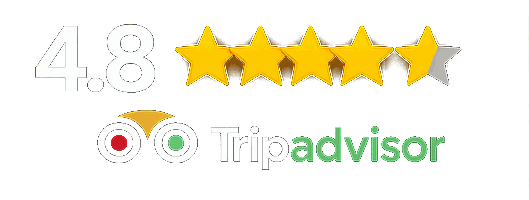Tripadvisor - 4.8 Stars